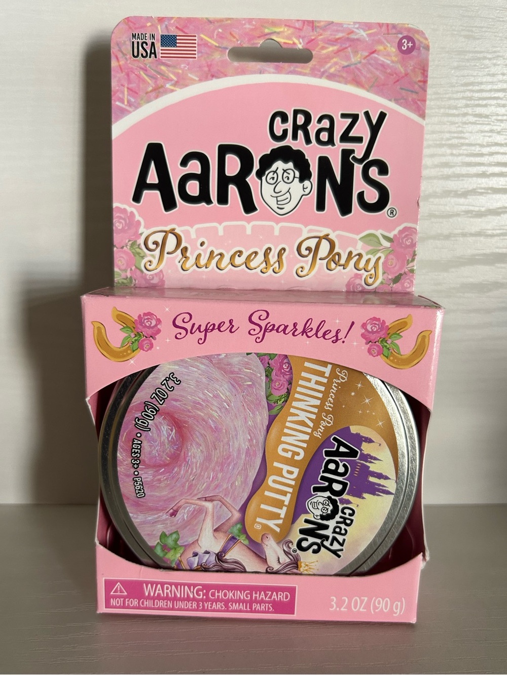 Princess Pony Thinking Putty - Pink